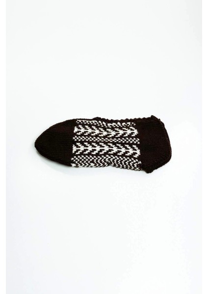 2 Çift El Örgüsü Kışlık Şık Kadın Yün Patik Set 10 fırsatları