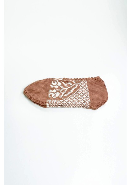 2 Çift El Örgüsü Kışlık Şık Kadın Yün Patik Set 9 fiyatları