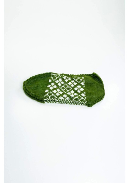 El Örgüsü Kışlık Şık Kadın Yün Patik D10 fiyatları