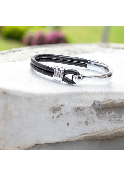 Chrome Tokalı Ve Deri Bileklik 31831B2D27 fırsatları