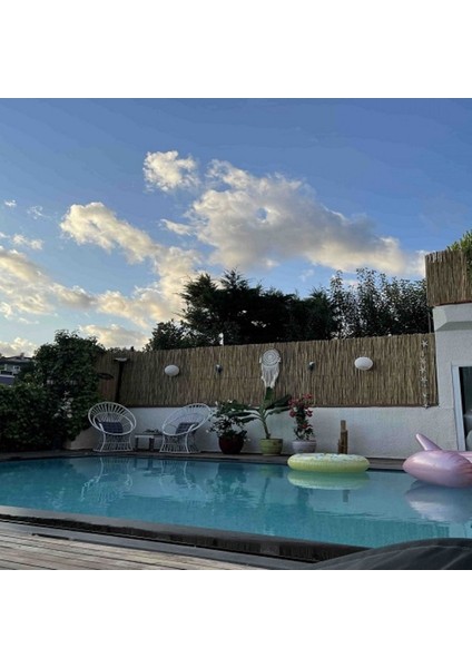 Haki Hasır Kamış Balkon Çiti 50CM x 3m Dekorasyon, Şık ve Dayanıklı Çözüm modelleri