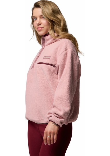 Helvetia Iı Cropped Half Snap Kadın Polar Üst modelleri