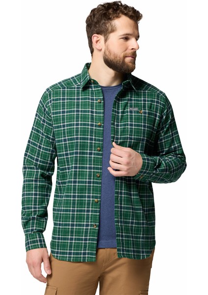 Cornell Woods Flannel Erkek Uzun Kollu Gömlek fırsatları