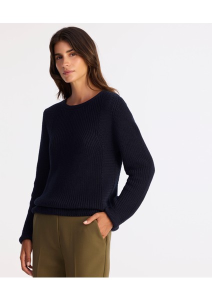 Regular Bisiklet Yaka Uzun Kol Kazak fırsatları