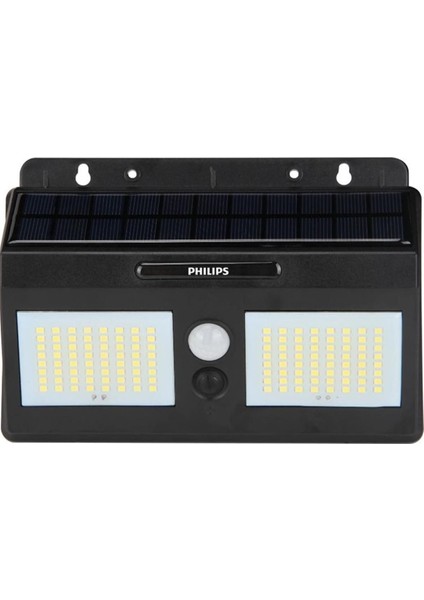 Solar Duvar Armatürü, 1W-10W, Siyah, Enerji Tasarruflu ve Modern Tasarım.