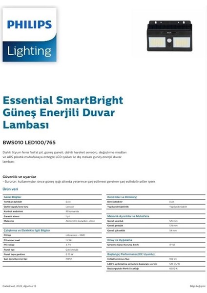 Solar Duvar Armatürü, 1W-10W, Siyah, Enerji Tasarruflu ve Modern Tasarım. modelleri