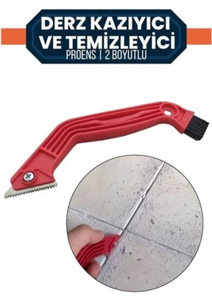 Iki Boyutlu Derz Kazıyıcı ve Temizleyici, Ev ve Işyerleri Için Uygun