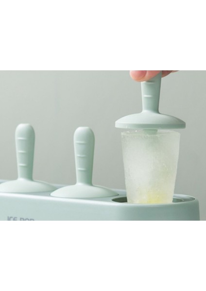 Silikon Dondurma Kalıp Popsicle Kalıpları Ev Yapımı Tatlı Dondurucu Meyve Suyu Buz Pop Maker Sopa ile Kalıp | Dondurma Küvetleri (Yurt Dışından) indirimleri