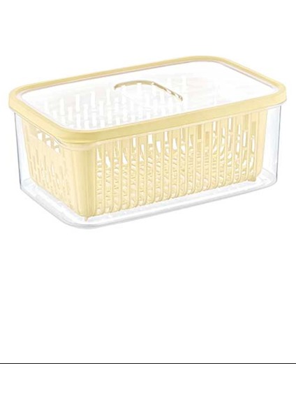 Süzgeçli Fresh Saklama Kabı (3.5 Lt) Royaleks-Ak 509