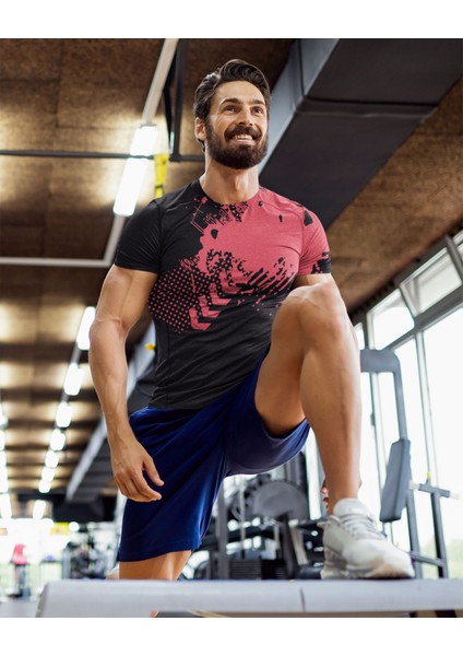 Desenli Antrenman ve Spor Forması, Halı Saha Forması, Nefes Alan Tişört, Yüksek Kalite Gym Tshirt fırsatları