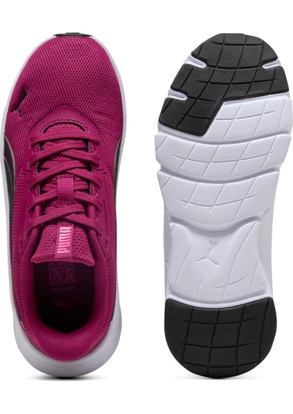 31009325 Flexfocus Lite Modern Berr Siyah - Pembe - Mor Kadın Koşu Ayakkabısı