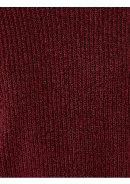 Uzun Kollu Bisiklet Yaka Basic Triko Kazak