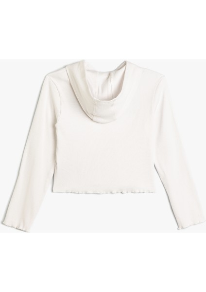 Kapşonlu Sweatshirt Şehir Baskılı Pamuklu fiyatları