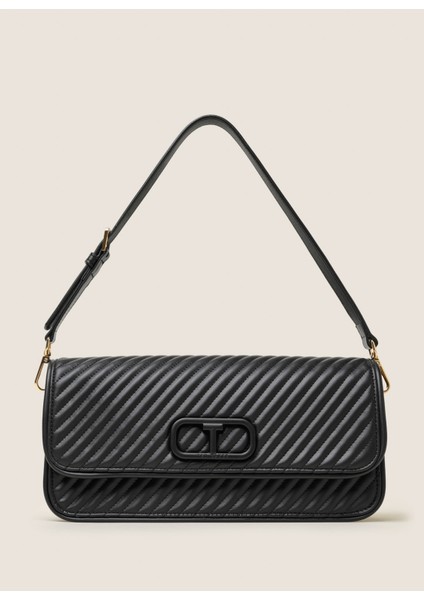 Siyah Kadın Omuz Çantası 25FW318N