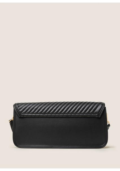 Siyah Kadın Omuz Çantası 25FW318N fırsatları