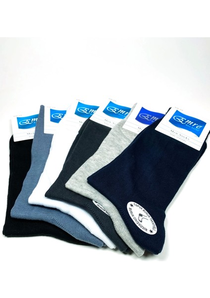 Penye Yazlık Erkek Çorap Burun Dikişsiz Takviyeli Topuk ve Burun 6 Çift indirimleri