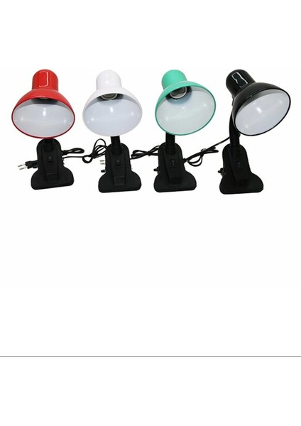 Mandallı Elektrikli Masa Lambası 1 Adet ROYALEKS-CLKN-594