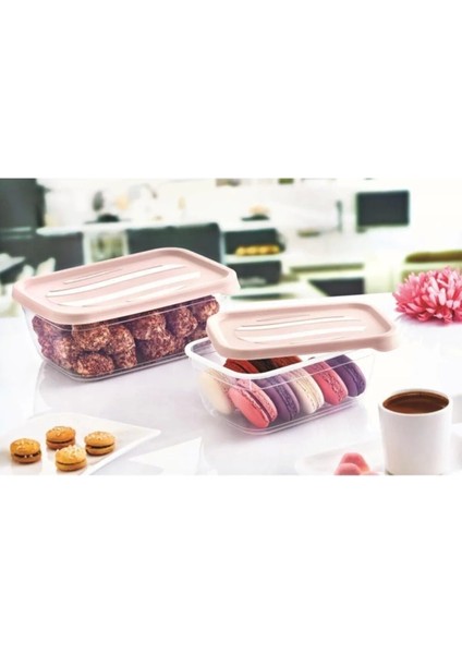 2'li Saklama Kabı Diktörtgen ROYALEKS-ÇNK2163