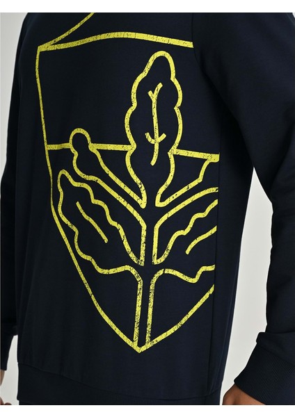 S.k. 25/26 Sezon Tribün All Over Baskı Logolu Erkek Sweatshirt indirimleri