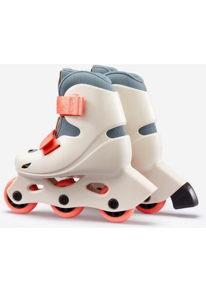 Oxelo Çocuk Pateni - Bej - Learn 100