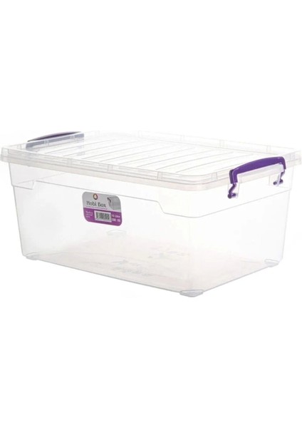 15 Litre Dikdörtgen Saklama Kabı ROYALEKS-56323