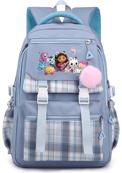 Gabby çevresel baskılı büyük kapasiteli öğrenci sırt çantası (Yurt Dışından)