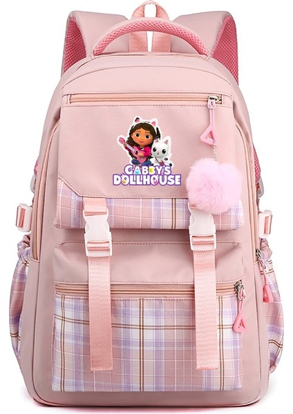 Gabby çevresel baskılı büyük kapasiteli öğrenci sırt çantası (Yurt Dışından)