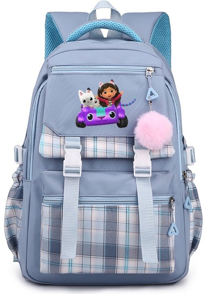 Gabby çevresel baskılı büyük kapasiteli öğrenci sırt çantası (Yurt Dışından)