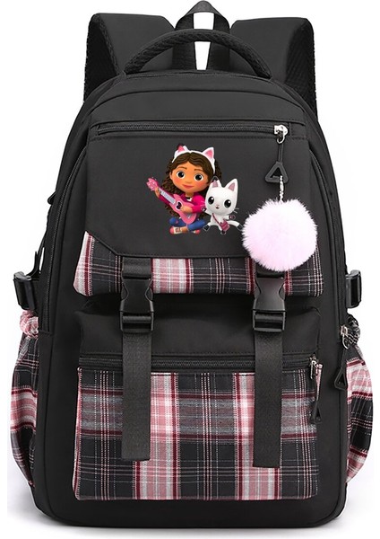 Gabby çevresel baskılı büyük kapasiteli öğrenci sırt çantası (Yurt Dışından)