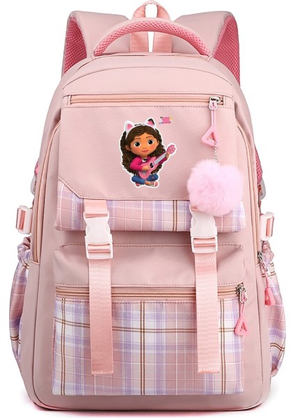 Gabby çevresel baskılı büyük kapasiteli öğrenci sırt çantası (Yurt Dışından)