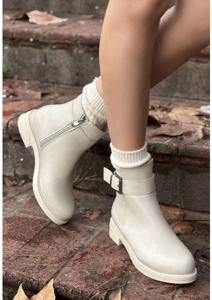 Wennes Bej Cilt Topuklu Bot