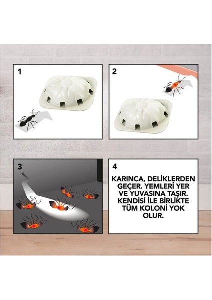 Kokusuz Karınca Yemi - Uzun Süreli Etki, 3 g × 2 Adet, Pratik Kullanım ve Hızlı Sonuç için Güçlü Formül fiyatları