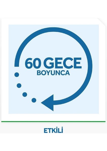 Elektrolikit Sivrisinek Kovucu 42 ml 60 Gece Etkili Açık Kapı Pencerelerde Uzun Süreli Koruma fırsatları