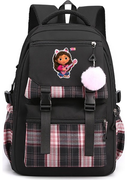 Gabby Çevresel Baskılı Büyük Kapasiteli Öğrenci Sırt Çantası (Yurt Dışından)