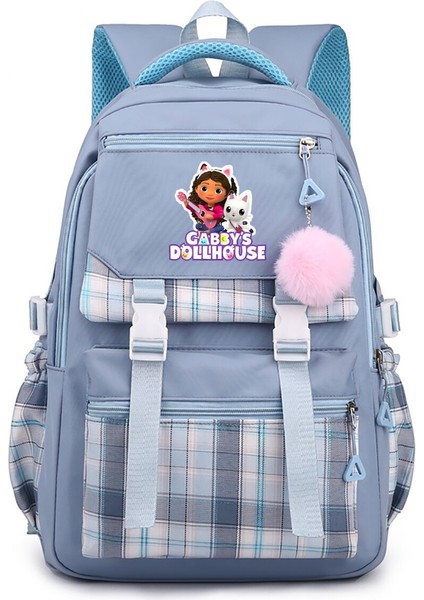 Gabby Çevresel Baskılı Büyük Kapasiteli Öğrenci Sırt Çantası (Yurt Dışından)