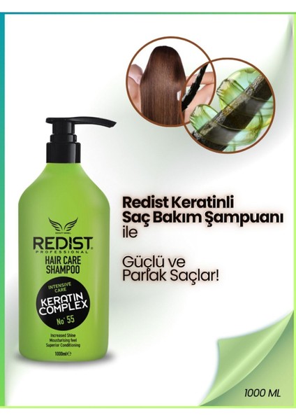 Bakım Sampuanı Keratın 1000 ml Tüm Saç Tipleri İçin Keratin ile Besleyici ve Yenileyici fiyatları