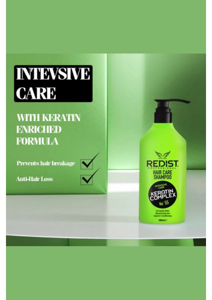 Bakım Sampuanı Keratın 1000 ml Tüm Saç Tipleri İçin Keratin ile Besleyici ve Yenileyici