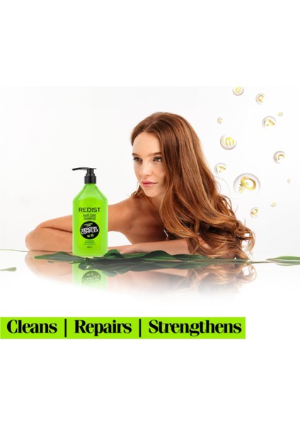 Bakım Sampuanı Keratın 1000 ml Tüm Saç Tipleri İçin Keratin ile Besleyici ve Yenileyici