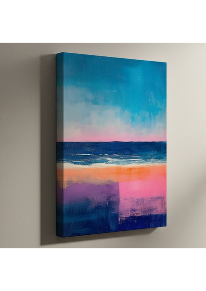 Soyut Manzara Yağlı Boya Tablosu