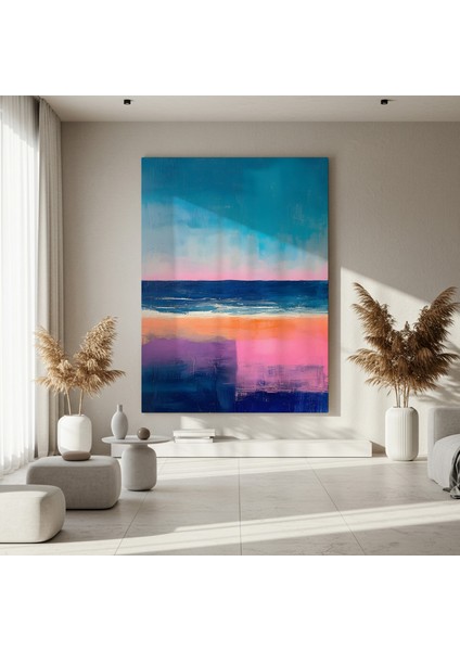 Soyut Manzara Yağlı Boya Tablosu fırsatları