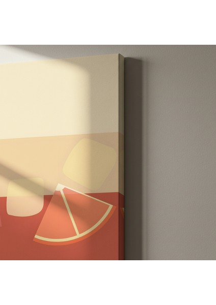 Yaz Kokteyli Illüstrasyon Tablosu indirimleri