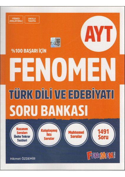 Fenomen Ayt Türk Dili ve Edebiyatı Soru Bankası