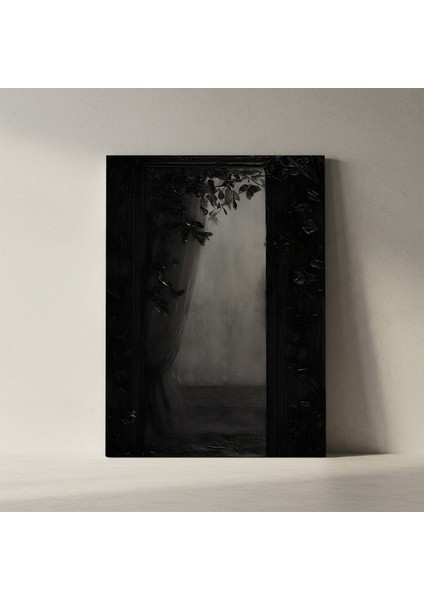 Karanlık Akademi Tarzı Soyut Yağlı Boya Tablosu fiyatları