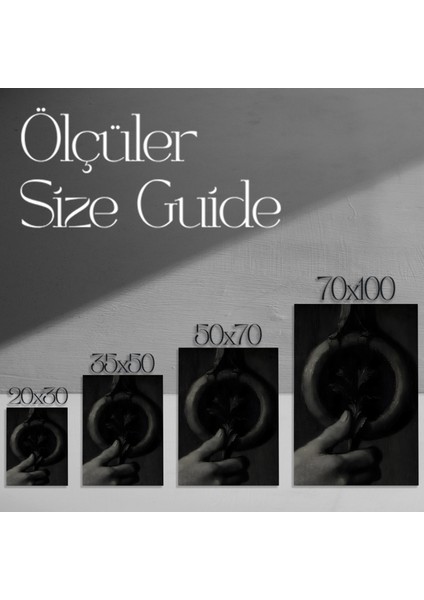 Karanlık Romantizm Tarzı Monokrom Bitkisel Çalışma Tablosu modelleri