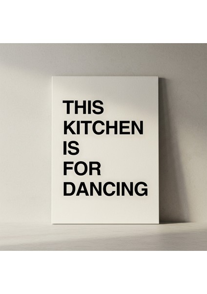 Modernist Mutfak Dansı Temalı Duvar Sanatı Tablosu fiyatları