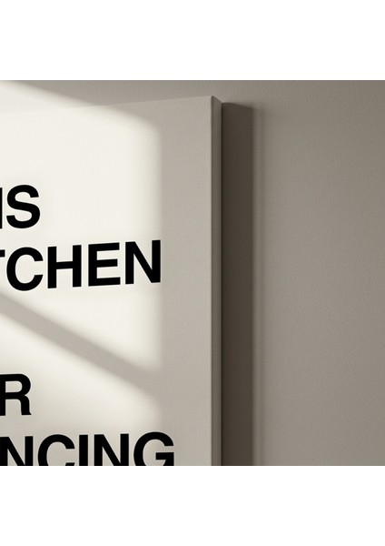 Modernist Mutfak Dansı Temalı Duvar Sanatı Tablosu indirimleri