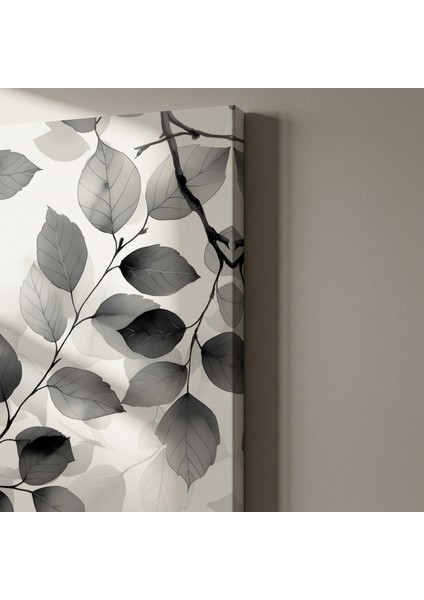 Şeffaf Yapraklar Soyut Sanat Tablosu indirimleri