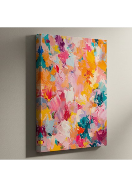 Soyut Ekspresyonist Yağlı Boya Tablosu