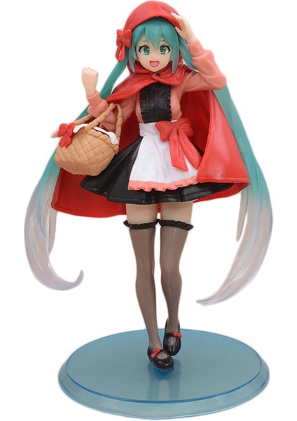 Kırmızı Başlıklı Şapkalar Hatsune Basket Hatsune Daimi Güzellik Model Süsler (Yurt Dışından)