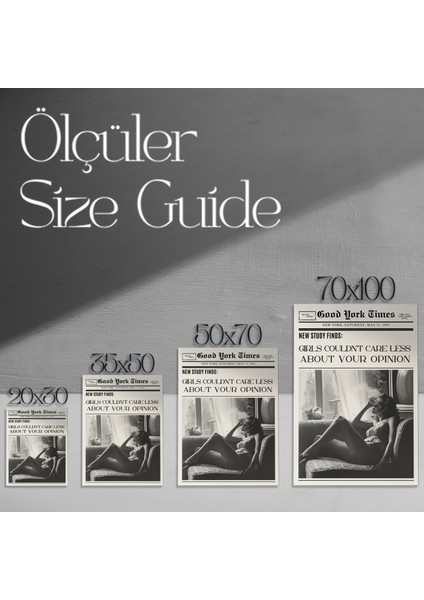Retro Gazete Stilinde Siyah Beyaz Kadın Portresi Tablosu modelleri